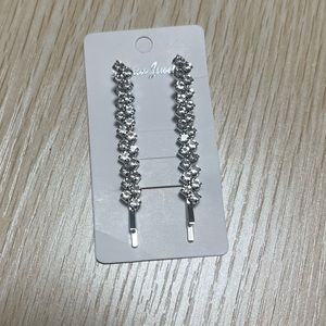 Rhinestone hair baby pin